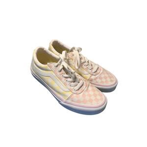Vans Ward Girls Checkerboard Low‎ Top Sneakers Comfort Multicolor Size 3.5